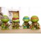 Teenage Mutant Ninja Turtles TMNT Figurine Full Set